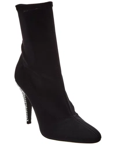 Giuseppe Zanotti Candis 105 Mesh Bootie In Black