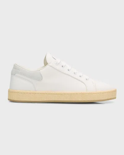 Giuseppe Zanotti Canvas Low-top Trainers In Bianco