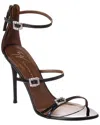 Giuseppe Zanotti Clandestino 105 Patent Sandal In Animal Print
