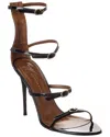 Giuseppe Zanotti Clandestino 105 Patent Sandal In Black