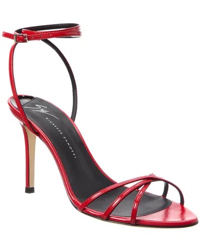 GIUSEPPE ZANOTTI GIUSEPPE ZANOTTI CLANDESTINO 90 LEATHER SANDAL