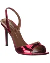 Giuseppe Zanotti Clandestino 90 Patent Slingback Sandal In Burgundy
