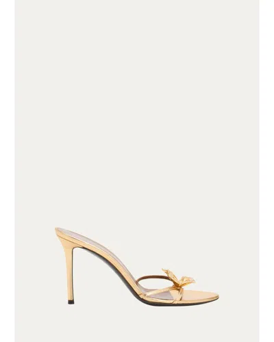 Giuseppe Zanotti Clandestino 95mm Crystal-embellished Leather Sandals In Multi