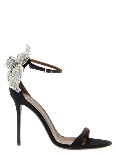 Giuseppe Zanotti 105mm Clandestino Jewel-embellished Stiletto Heeled Sandals In Black
