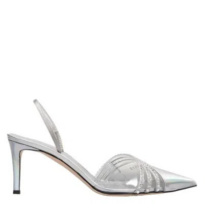 GIUSEPPE ZANOTTI CLARALIE CRYSTAL RHINESTONE SLINGBACK PUMPS