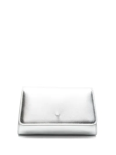 Giuseppe Zanotti Cleopatra Clutch Bag In Silber