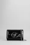 Giuseppe Zanotti Cleopatra Shoulder Bag In Black Leather In Black