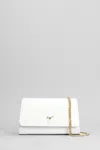 Giuseppe Zanotti Cleopatra Clutch In White Leather