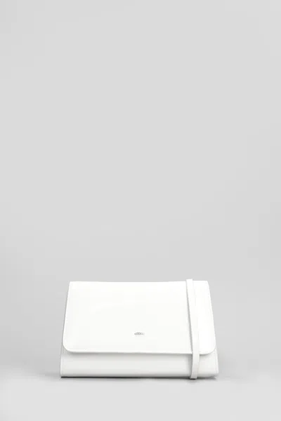 Giuseppe Zanotti Cleopatra Clutch In White Patent Leather