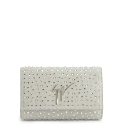 Giuseppe Zanotti Cleopatra Diamond In Grey