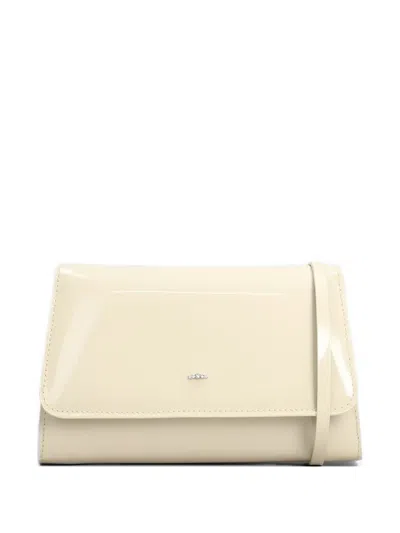 Giuseppe Zanotti Cleopatra Logo-plaque Mini Bag In Neutral