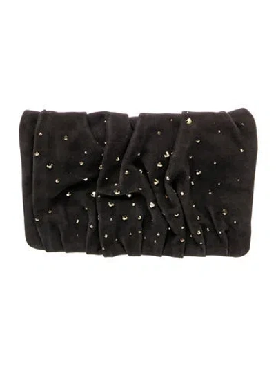 Pre-owned Giuseppe Zanotti Clutch In Black