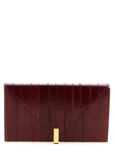 Giuseppe Zanotti Clutch In Burgundy