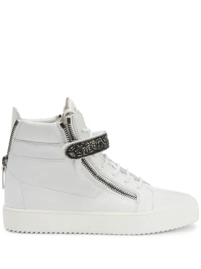 GIUSEPPE ZANOTTI COBY DELUXE HIGH-TOP SNEAKERS