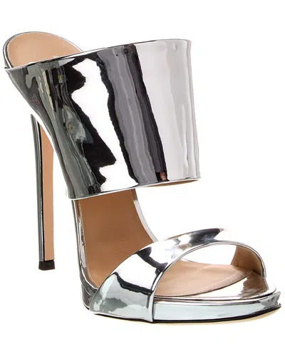 Giuseppe Zanotti Coline 110 Sandal In Silver