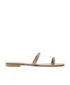 Giuseppe Zanotti Colorful Crystal Flip-flops