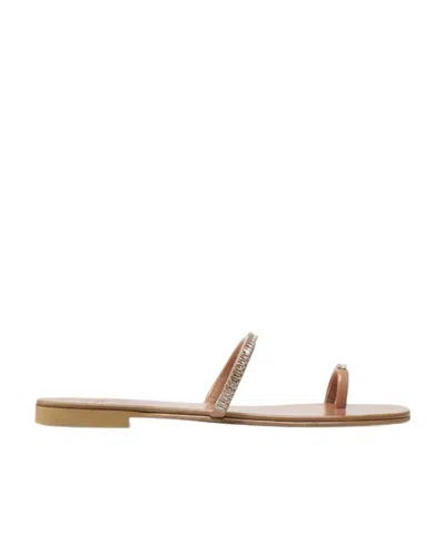 Giuseppe Zanotti Colorful Crystal Flip-flops