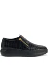 Giuseppe Zanotti Conley Slip-on Sneakers In Black