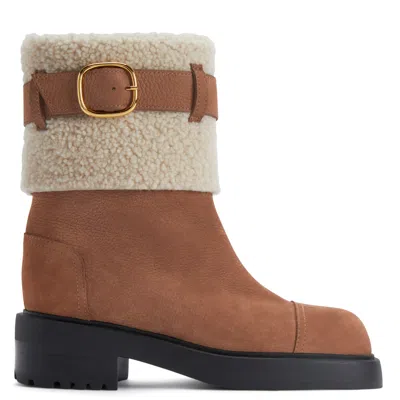 Giuseppe Zanotti Courmayeur Boot In Brown