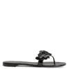 Giuseppe Zanotti Cruel Patent-effect Flip Flops In Black