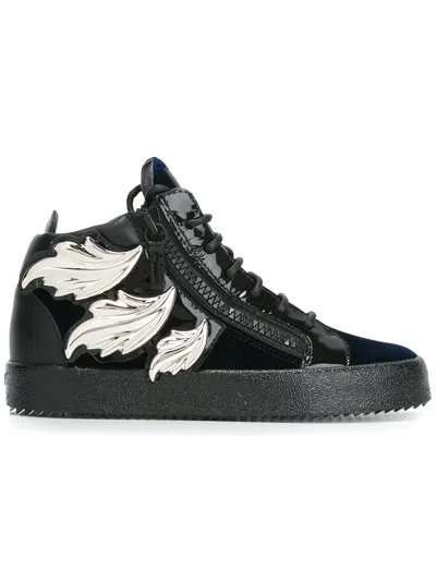 Giuseppe Zanotti 'cruel' Hi-top Sneakers In Black