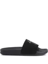 Giuseppe Zanotti Crystal-embellished Slides