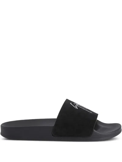 Giuseppe Zanotti Crystal-embellished Slides