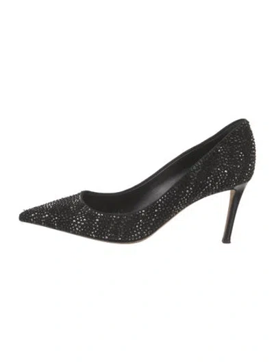 Pre-owned Giuseppe Zanotti Crystal Embellishments Pumps In Multi