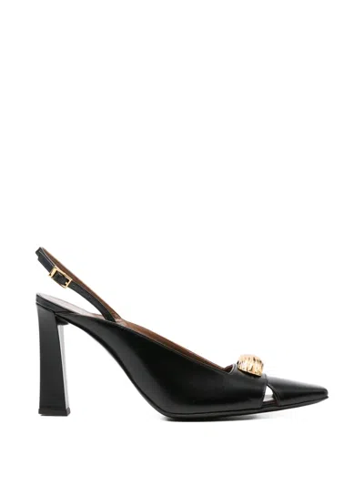 Giuseppe Zanotti Cutout Detail Sandals In Black