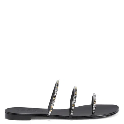 Giuseppe Zanotti Dark Colorful In Black