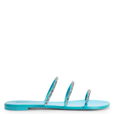 Giuseppe Zanotti Dark Colorful In Blue