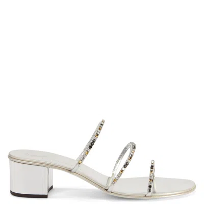 Giuseppe Zanotti Dark Colorful In Silver