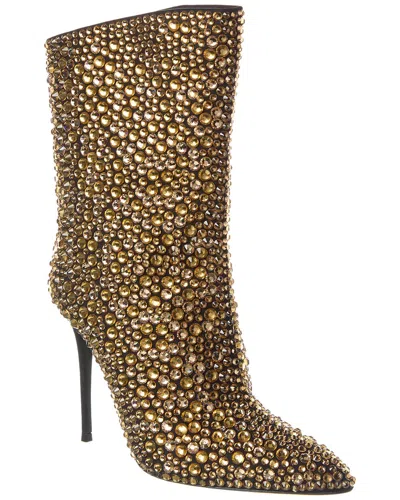 Giuseppe Zanotti Merissa Sparkle 105mm Boots In Black