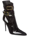 Giuseppe Zanotti Pearlie 105mm Patent-finish Boots In Black