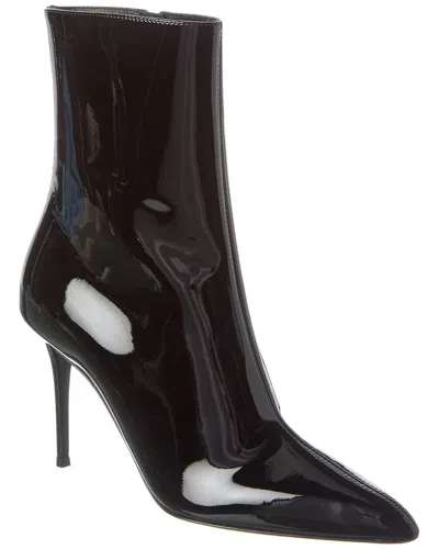 Giuseppe Zanotti Brytta High Heels Ankle Boots In Black Patent Leather