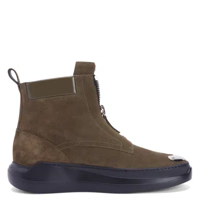 Giuseppe Zanotti Denoel Zip In Brown