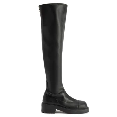 Giuseppe Zanotti Diran Over The Knee In Black