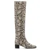 Giuseppe Zanotti Doreen Snakeskin-effect Boots In Multi