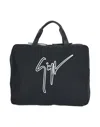 Giuseppe Zanotti Duffel Bags In Black