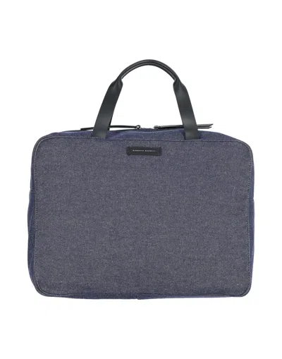 Giuseppe Zanotti Duffel Bags In Midnight Blue