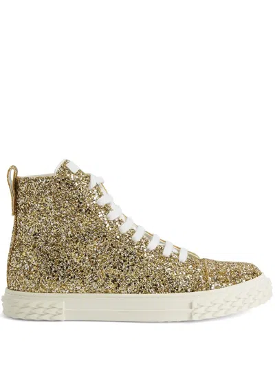 GIUSEPPE ZANOTTI ECO-BLABBER HIGH-TOP SNEAKERS