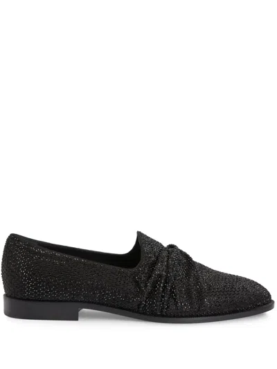 Giuseppe Zanotti Edoard Loafers In Black