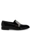 Giuseppe Zanotti Eflamm Crystal-embellished Loafers In Black