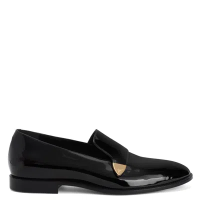 Giuseppe Zanotti Eflamm Velvet In Black