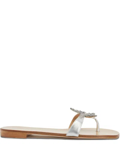 GIUSEPPE ZANOTTI ELIGIA STAR-EMBELLISHED SANDALS
