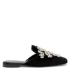 Giuseppe Zanotti Elsa Crystal In Black