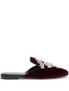 Giuseppe Zanotti Elsa Crystal In Red