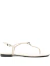 Giuseppe Zanotti Embellishment Strap Sandals In Neutral