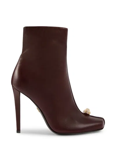 Giuseppe Zanotti Enigme Bootie 105 In Burgundy