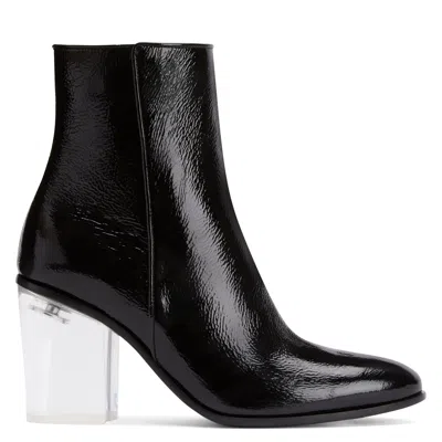 Giuseppe Zanotti Enriette Plexy Ankle Boots In Black